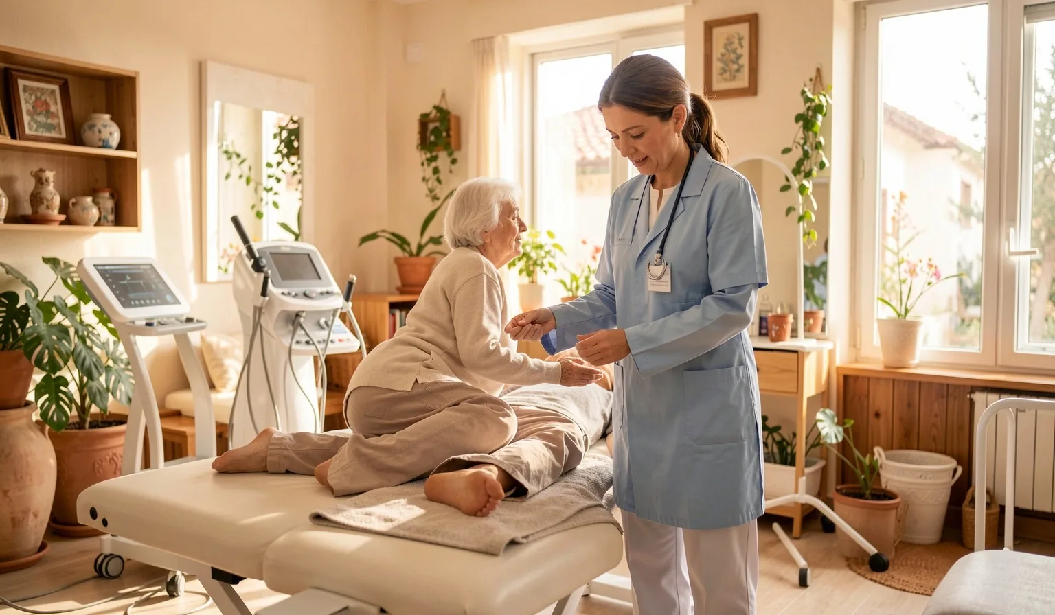 Altın Yaşam Sanatoryumu rehabilitasyon alanı
