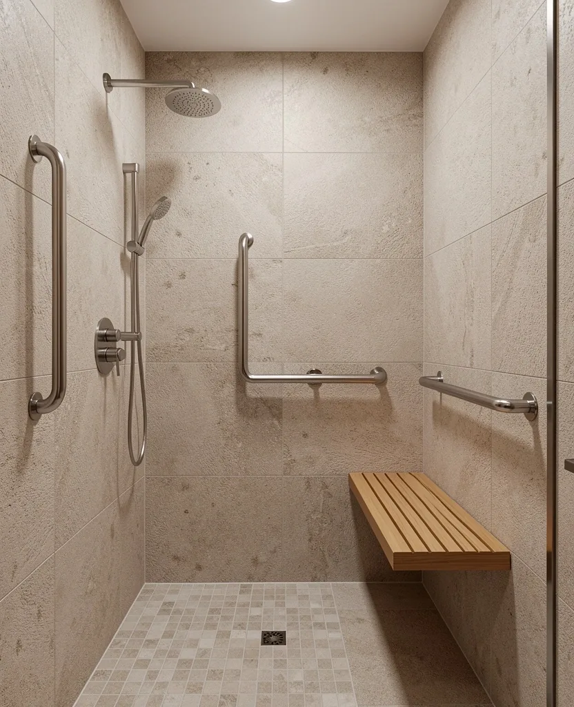 Yaşlı dostu banyo tasarımı